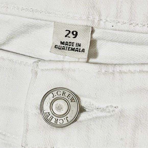 J. Crew Demi Boot Crop Jean in White Trash - Picture 7 of 12